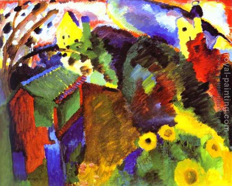 Wassily Kandinsky : Murnau Garden Wassily Kandinsky : Murnau Garden